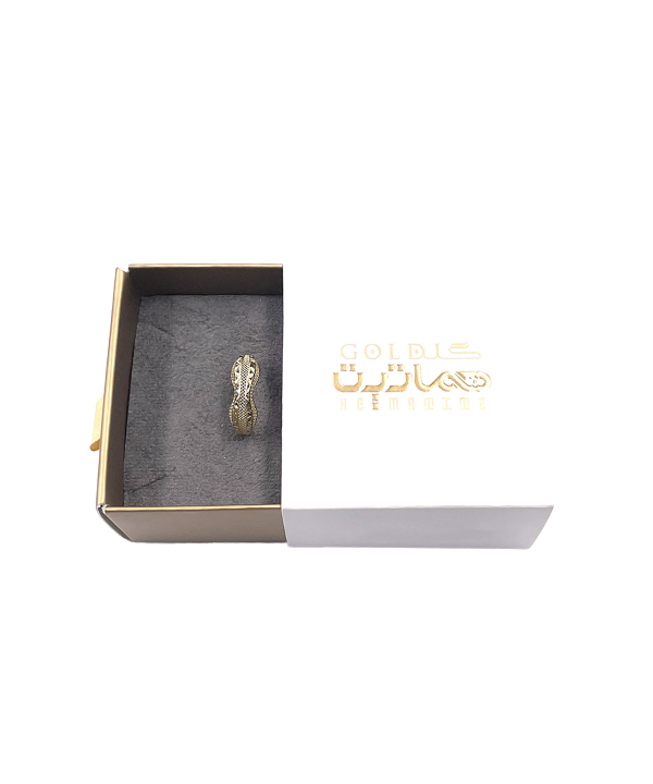 انگشتر آس مهنا هماتیت گلد Hematite Gold کد132152