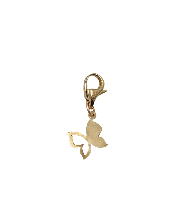 آویز قفل پروانه هماتیت گلد Hematite Gold کد132190
