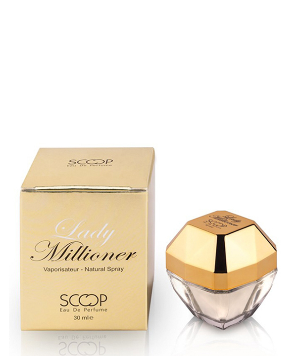 عطر جیبی مردانه اسکوپ مدل Lady Millioner حجم 25 میلی لیتر