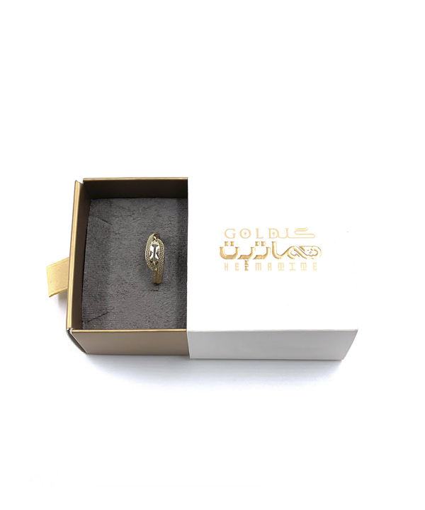 انگشتر آس یگانه هماتیت گلد Hematite Gold کد132165