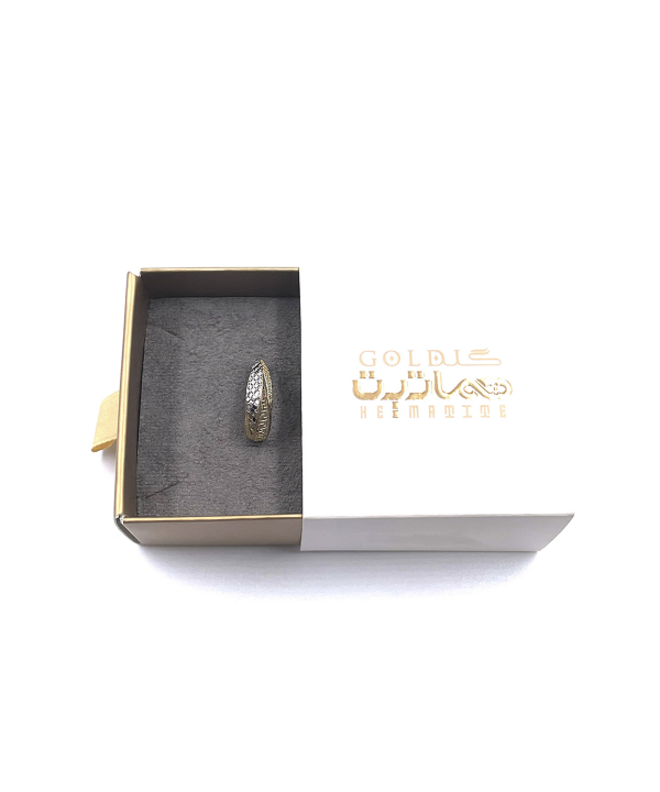 انگشتر آس بهمن هماتیت گلد Hematite Gold کد132170