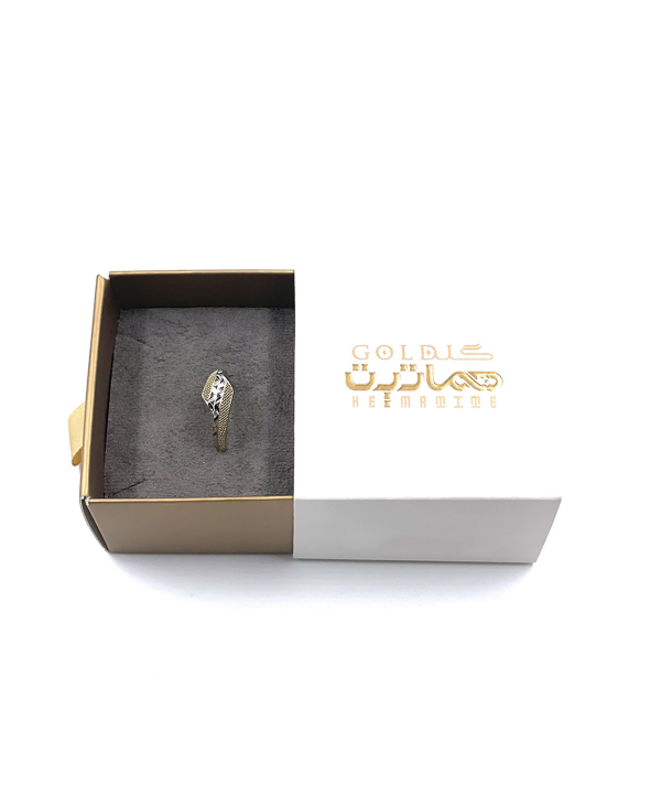 انگشتر آس نوژان هماتیت گلد Hematite Gold کد132178