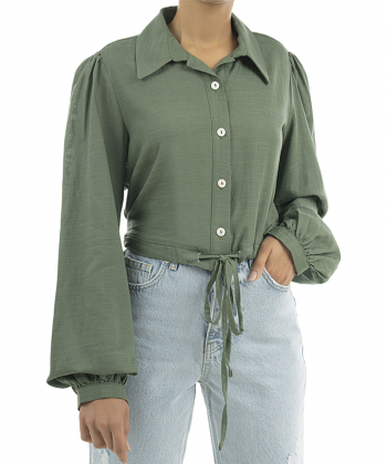 شومیز پلی استر آستین بلند زنانه سرژه مدل MP-SE-207330