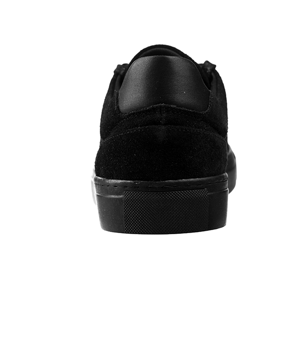 کفش اسنیکرز مردانه چرمی مشکی آرتمن Artman کد 001