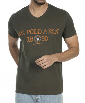 تیشرت آستین کوتاه مردانه یو اس پولو مدل AM-USP-1151A03