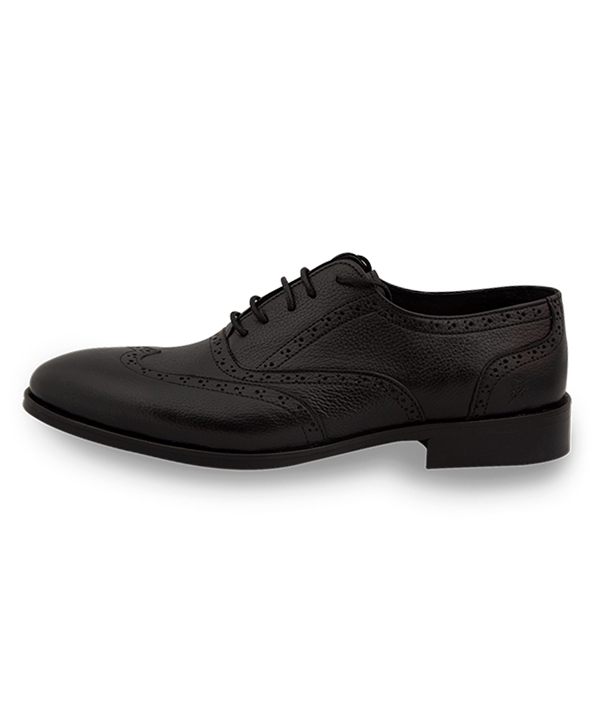 کفش کلاسیک مردانه بند دار مارال چرم Maral Leather مدل هشترک 28