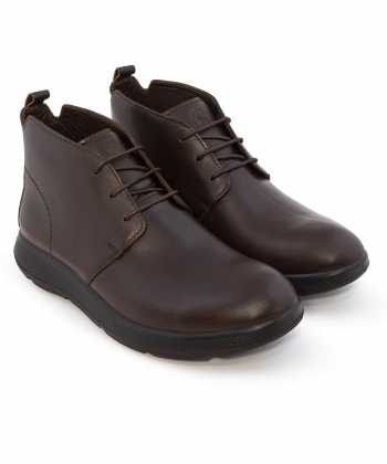 نیم بوت بندی مردانه چرم طبیعی شیما Shima مدل گرند