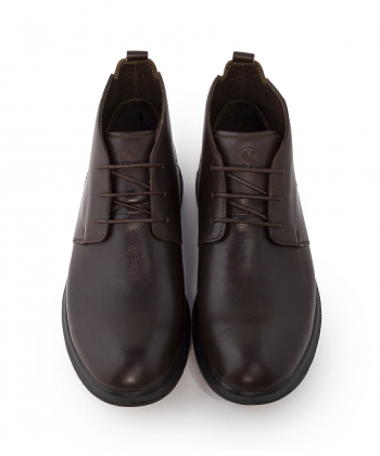 نیم بوت بندی مردانه چرم طبیعی شیما Shima مدل گرند