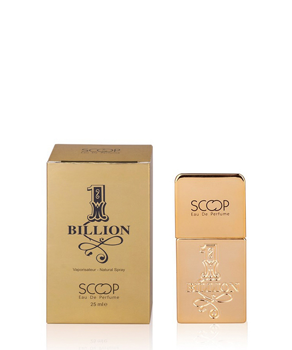 عطر جیبی مردانه اسکوپ مدل 1Billion حجم 25 میلی لیتر