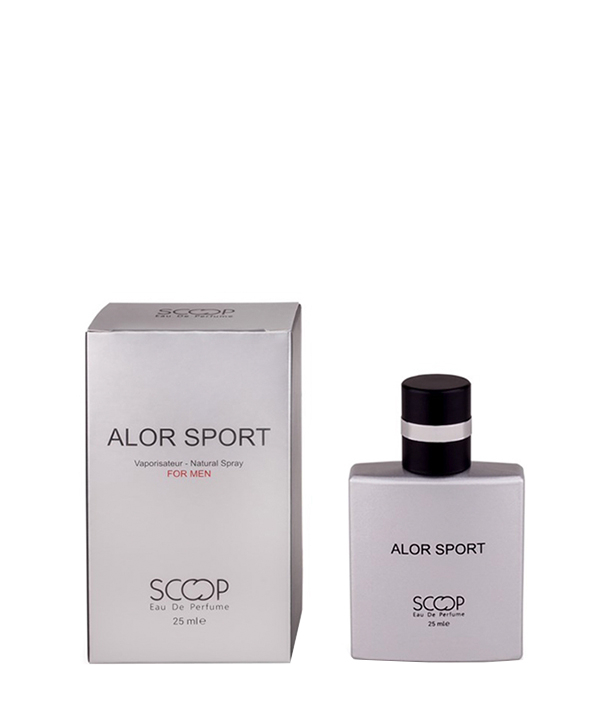  عطر جیبی مردانه اسکوپ مدل Alor Sport حجم 25 میلی لیتر