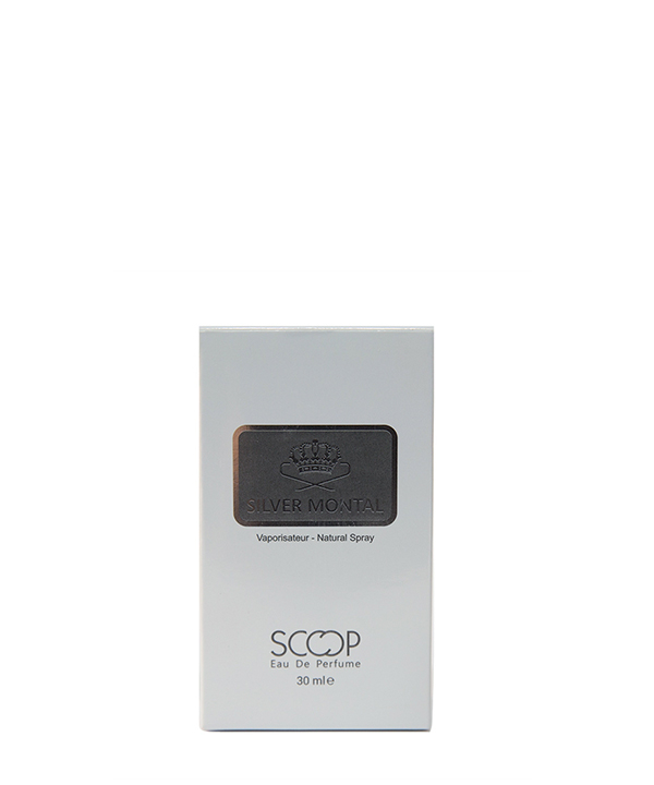  عطر جیبی مردانه اسکوپ مدل Silver Montal حجم30  میلی لیتر