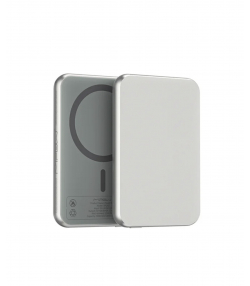 پاوربانک مگسیف 20 وات 5000 میلی آمپر مایپو مدل MIPOW POWER CUBE MAGLINK SLIM SPQ02 رنگ: خاکستری