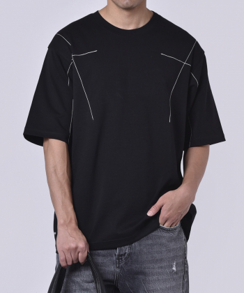 تیشرت آستین کوتاه مردانه بادی اسپینر مدل AM-BS-8215