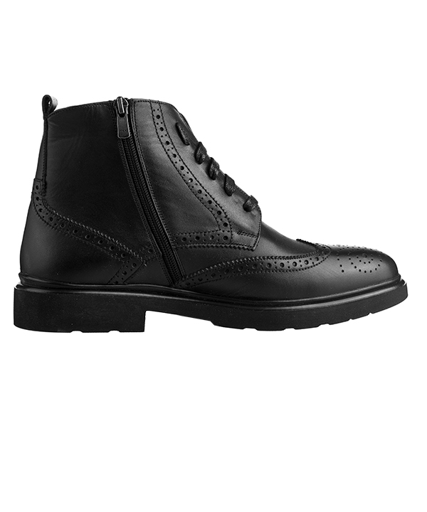 نیم بوت مردانه چرم مشهد Mashad Leather مدل J6010