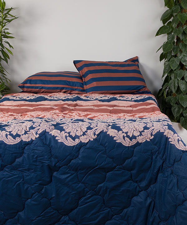 سرویس لحاف یک نفره دو تکه لایکو Laico طرح دار