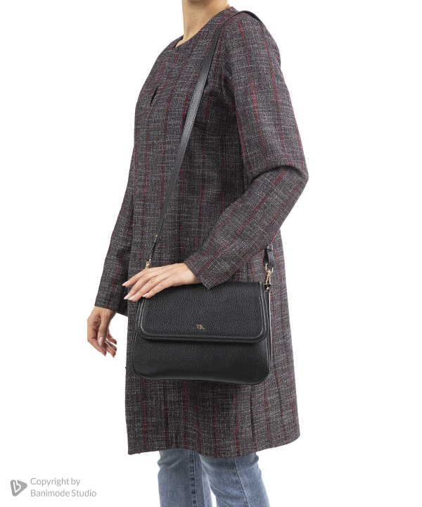 کراس بادی چرم طبیعی زنانه چرم مشهد Mashad Leather مدل S0160
