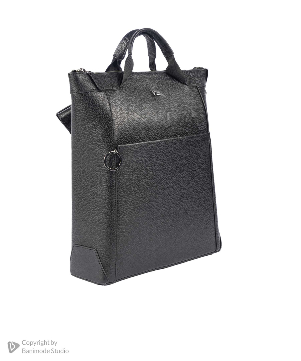 کوله پشتی چرم طبیعی زنانه چرم مشهد Mashad Leather مدل V5004