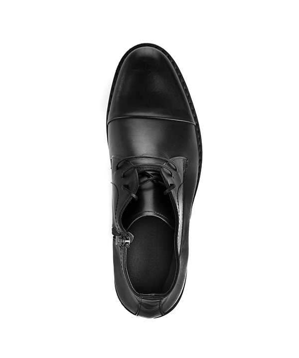 نیم بوت مردانه بنددار چرم مشهد Mashad Leather مدل J6008