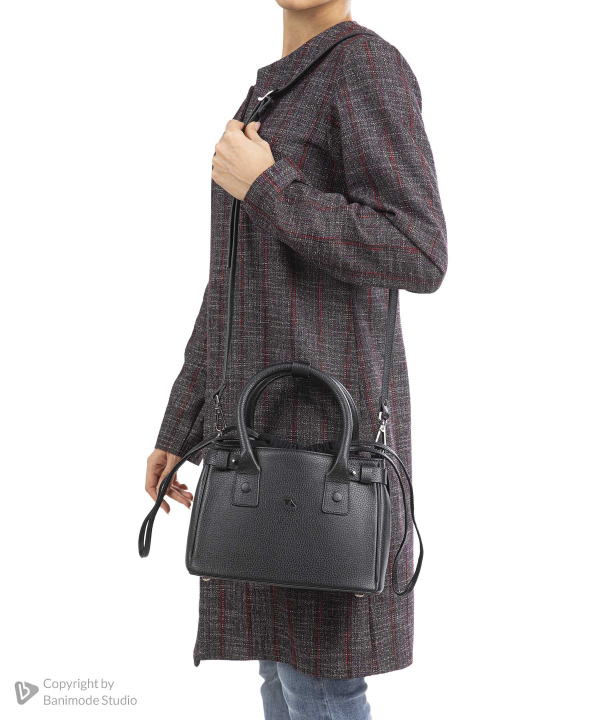 کیف دوشی چرم طبیعی زنانه چرم مشهد Mashad Leather مدل S0892