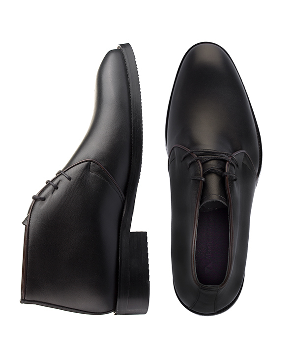 نیم بوت مردانه کلاسیک چرم مشهد Mashad Leather مدل J6009