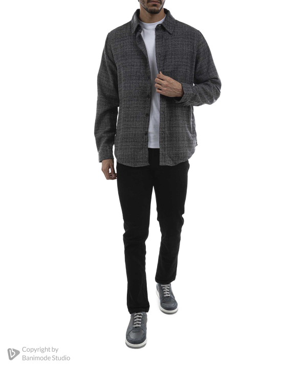 پیراهن آستین بلند مردانه جوتی جینز JootiJeans کد 33531046