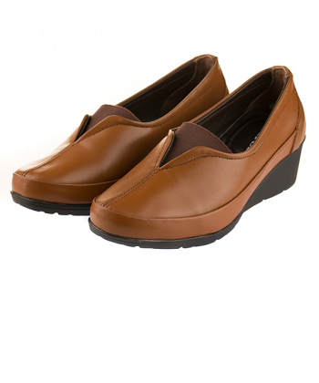 کفش چرم زنانه شیفر Shifer مدل 5248D