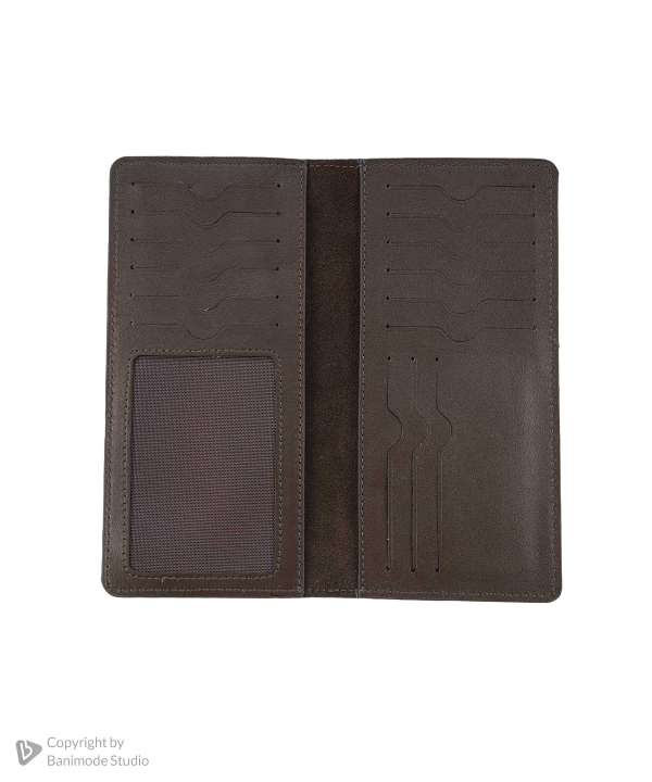 کیف پول چرم طبیعی مردانه مونو مدل D0011