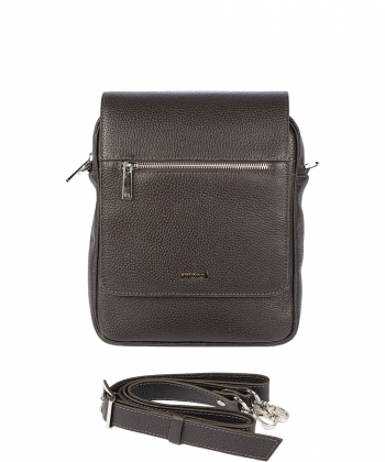 کیف دوشی چرم طبیعی مردانه مونو مدل X0005