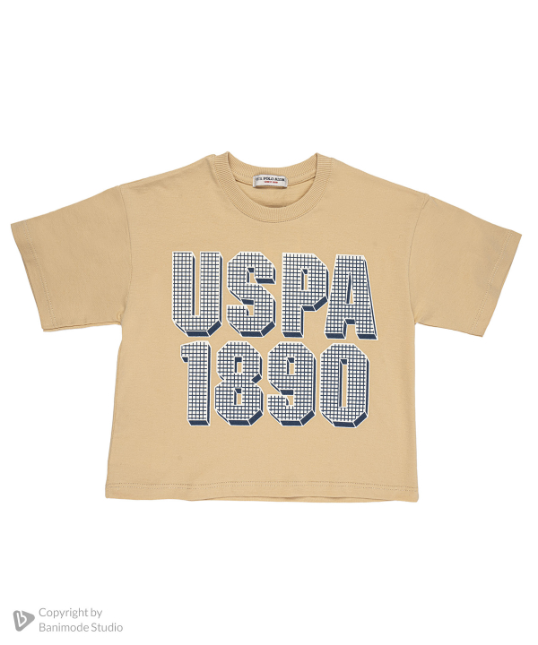 تیشرت و شلوار دخترانه یو اس پولو کیدز US Polo Kids کد 2622B1