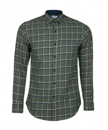 پیراهن چهارخانه مردانه پشمی ال آر سی LRC