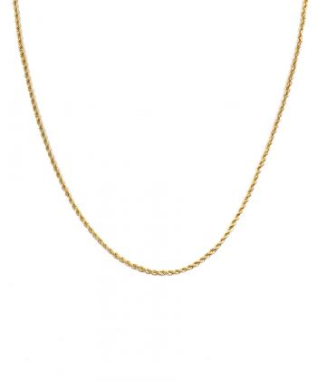 زنجیر طنابی شوکا هماتیت گلد Hematite Gold کد71151