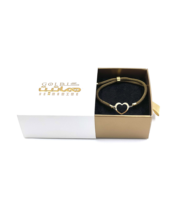 دستبند قلب شیوا هماتیت گلد Hematite Gold کد132218