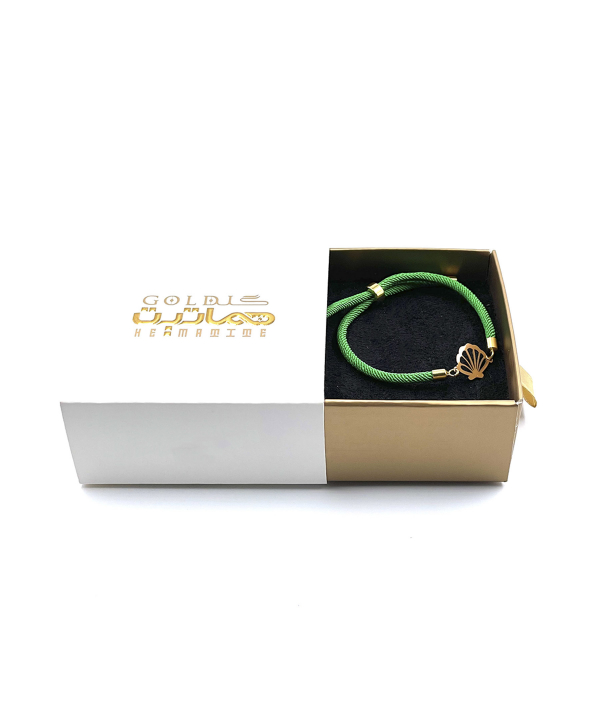 دستبند صدف دریا هماتیت گلد Hematite Gold کد132217