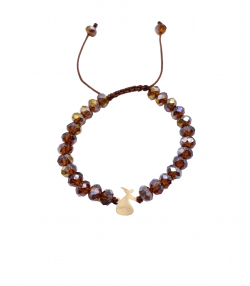 دستبند رقص سماع هماتیت گلد Hematite Gold کد130300