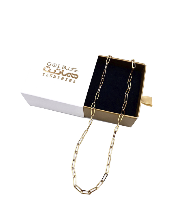 زنجیر هرمس سوفیا هماتیت گلد Hematite Gold کد130773