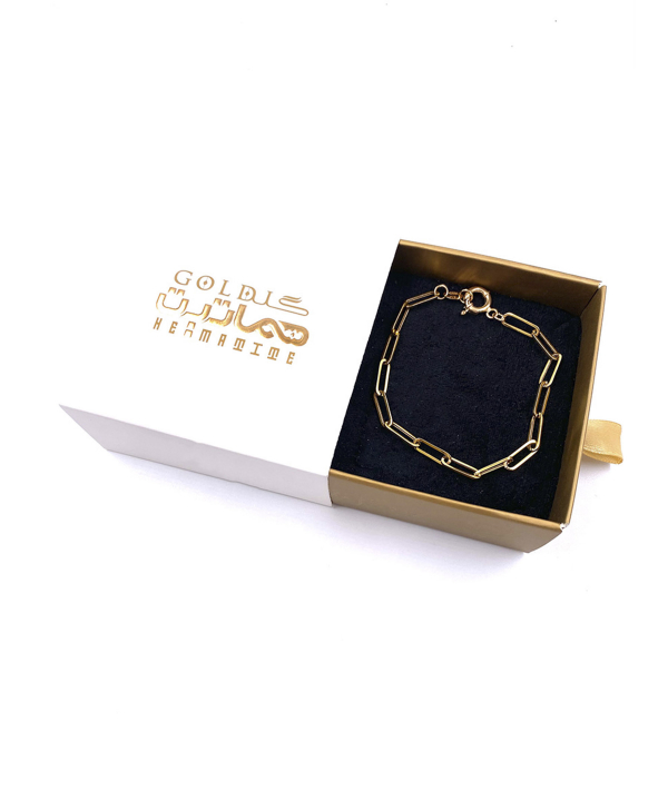 دستبند هرمس پیمان هماتیت گلد Hematite Gold کد130772