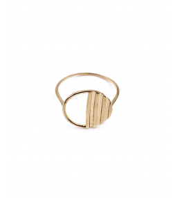 انگشتر مینیمال تینو هماتیت گلد Hematite Gold کد130766