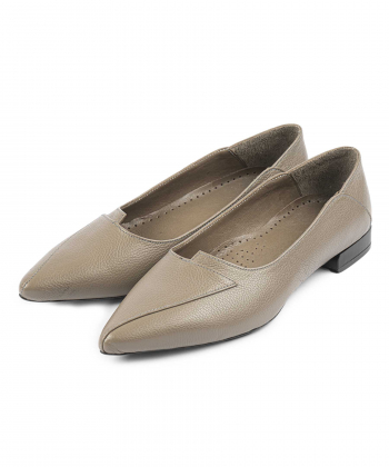 کفش چرم طبیعی زنانه مونو مدل J0123