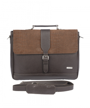 کیف اداری چرم طبیعی مردانه مونو مدل am-mono-A0003