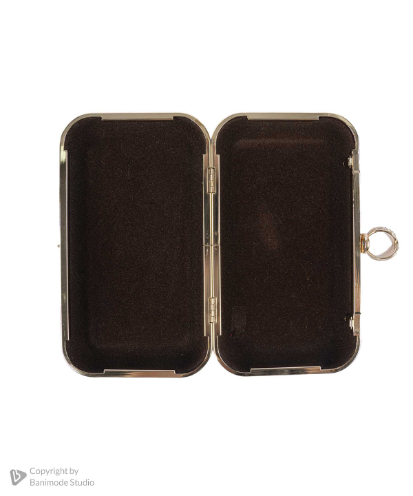 کیف کلاچ قلم فلزی Ghalamfelezi کد cluchgold06