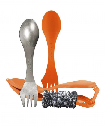 مجموعه قاشق و چنگال سفری لایت مای فایر Light My Fire مدل The Ultimate Spork Kit