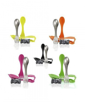 مجموعه قاشق و چنگال سفری لایت مای فایر Light My Fire مدل The Ultimate Spork Kit