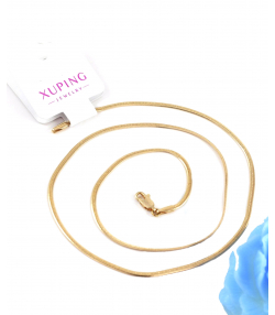 زنجیر زنانه ژوپینگ Xuping مدل هرینگبون کد AAB-539
