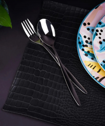 سرویس قاشق چنگال 123 پارچه ام جی اس MGS سری DF046