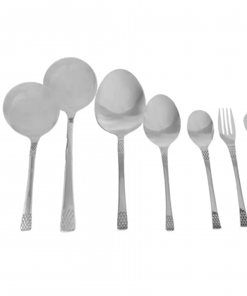 سرویس قاشق چنگال 123 پارچه ام جی اس MGS سری DF001