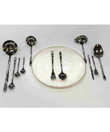 سرویس قاشق چنگال 146 پارچه ام جی اس MGS سری DF019