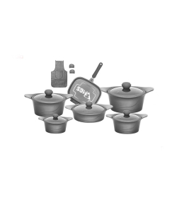 سرویس قابلمه 2+15 پارچه ام جی اس MGS طرح کره ای C