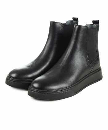 نیم بوت چرم طبیعی زنانه مونو Mono مدل J0106