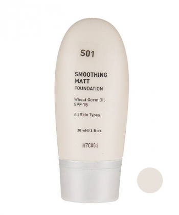 کرم پودر شون Schon مدل Smoothing Matt حجم 30 میلی لیتر
