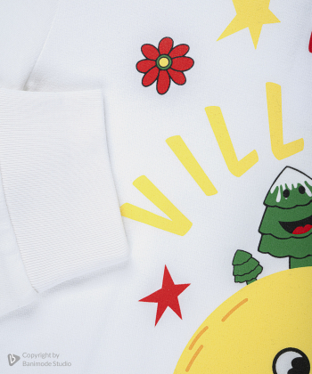 سویشرت نخی دخترانه بالنو مدل 8222303G013